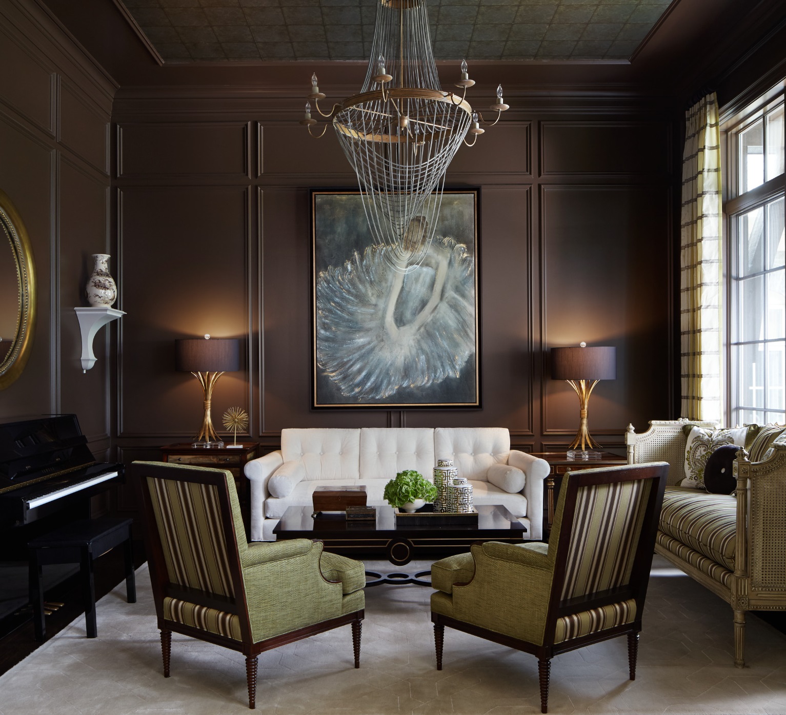 Classic Drawing room Interiors by Corey Jenkins