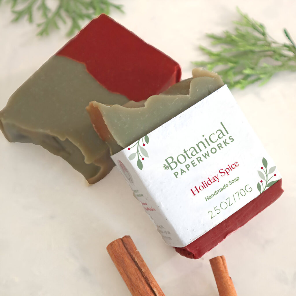 Vegan handmade soap by Botanical PaperWorks