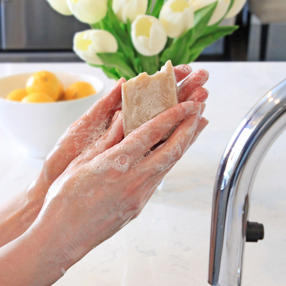 Using these soaps gives a multi-sensory feeling