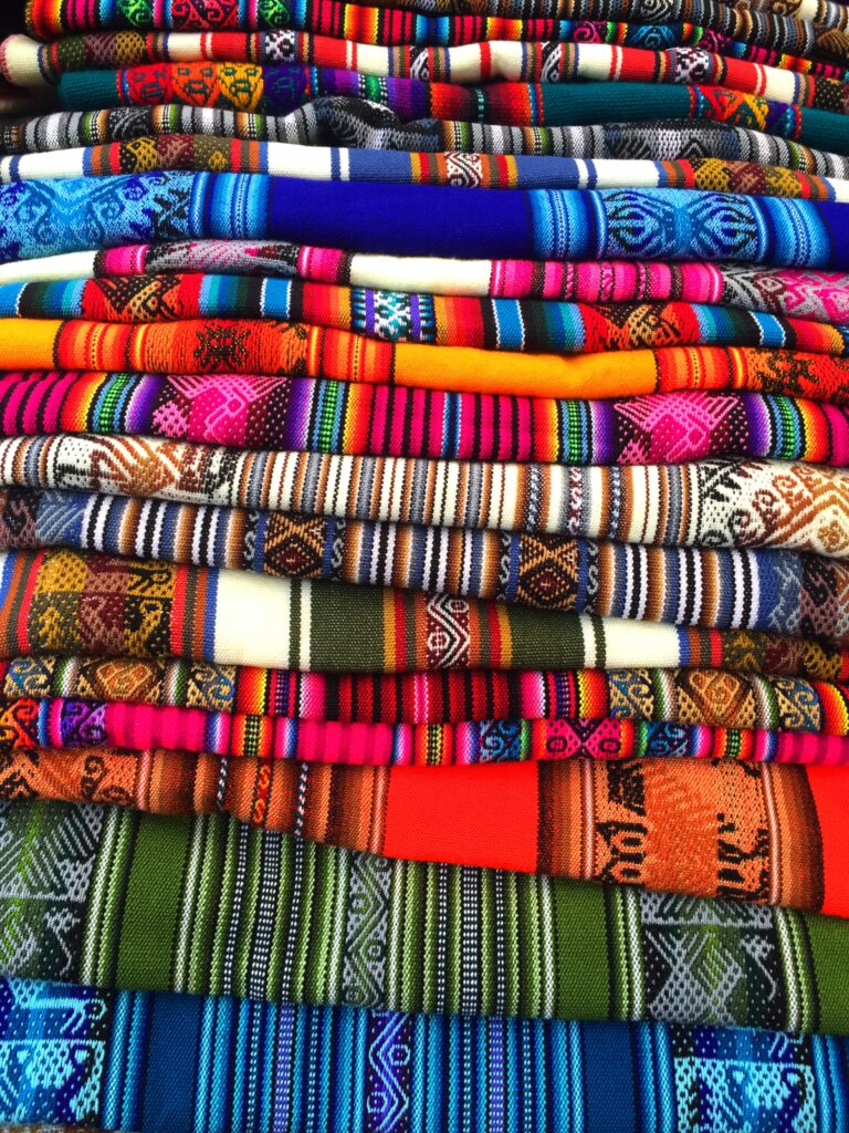 Woven fabrics by Awamaki